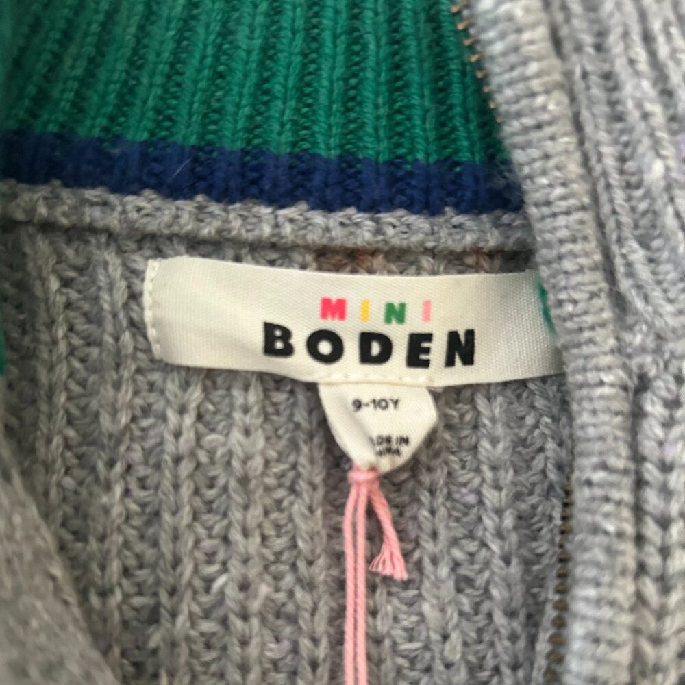 NWT!!! Mini Boden Knit pullover. Size 9-10 yrs